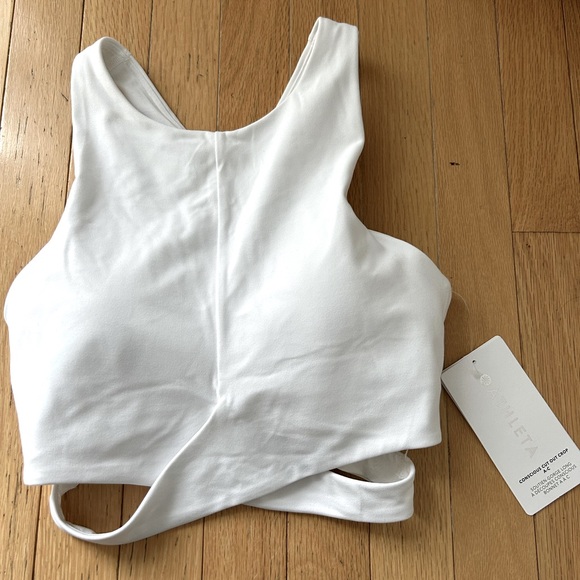 Athleta Tops - NWT Athleta conscious cut out crop A-C Cup tank